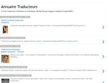 Tablet Screenshot of annuairetraducteurs.blogspot.com