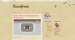 Desktop Screenshot of jazzofrenia.blogspot.com