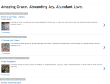 Tablet Screenshot of amazingaboundingabundant.blogspot.com