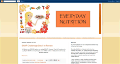 Desktop Screenshot of everydaynutrition-thelast5pounds.blogspot.com