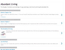 Tablet Screenshot of abundantlivin.blogspot.com