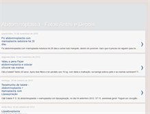 Tablet Screenshot of abdominoplastiafotosdepois.blogspot.com