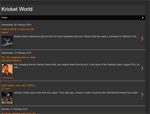 Tablet Screenshot of kriketworld.blogspot.com
