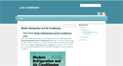 Desktop Screenshot of cairconditioner.blogspot.com