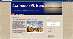 Desktop Screenshot of lexingtonscevents.blogspot.com