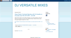 Desktop Screenshot of djversatile-theriddimdriver.blogspot.com