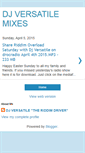 Mobile Screenshot of djversatile-theriddimdriver.blogspot.com