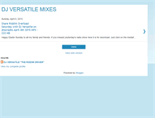 Tablet Screenshot of djversatile-theriddimdriver.blogspot.com