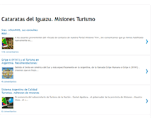 Tablet Screenshot of cataratas-del-iguazu.blogspot.com