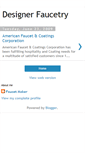 Mobile Screenshot of designerfaucetry.blogspot.com