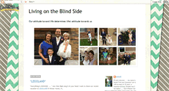 Desktop Screenshot of livingontheblindside.blogspot.com