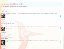 Tablet Screenshot of livingontheblindside.blogspot.com