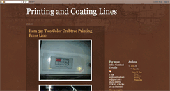 Desktop Screenshot of printingandcoatinglines.blogspot.com