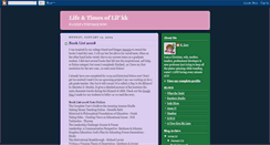 Desktop Screenshot of lifeandtimeskk.blogspot.com