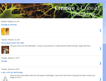 Tablet Screenshot of creativecriticalthinking.blogspot.com