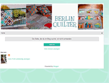 Tablet Screenshot of berlinquilter.blogspot.com