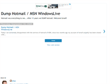 Tablet Screenshot of dumphotmail.blogspot.com