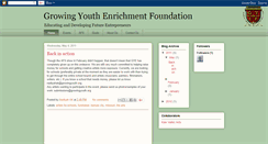 Desktop Screenshot of growingyouth.blogspot.com