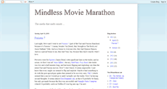 Desktop Screenshot of mindlessmoviemarathon.blogspot.com