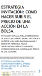 Mobile Screenshot of ganar-tecnica-segurida-bolsa-acciones.blogspot.com