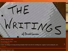 Tablet Screenshot of dereklarson.blogspot.com