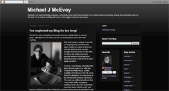 Desktop Screenshot of michaeljmcevoy.blogspot.com