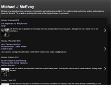 Tablet Screenshot of michaeljmcevoy.blogspot.com