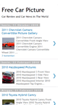 Mobile Screenshot of free-car-picture.blogspot.com
