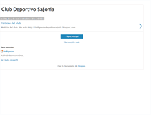 Tablet Screenshot of clubdeportivosajonia.blogspot.com