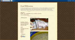 Desktop Screenshot of foodthesaurus.blogspot.com