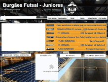 Tablet Screenshot of burgaesfutsaljuniores.blogspot.com