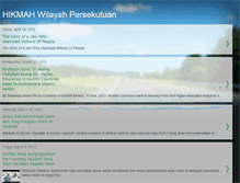 Tablet Screenshot of hikmahwp.blogspot.com