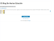 Tablet Screenshot of elblogdemarianestacion.blogspot.com