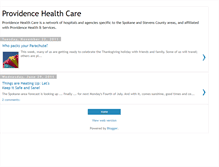 Tablet Screenshot of phs-providencehealthcare.blogspot.com