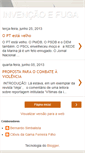Mobile Screenshot of invencaoefuga.blogspot.com