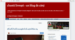 Desktop Screenshot of chestiilivresti.blogspot.com