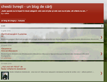 Tablet Screenshot of chestiilivresti.blogspot.com