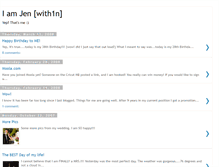 Tablet Screenshot of iamjenwith1n.blogspot.com