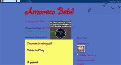 Desktop Screenshot of amorecobebe.blogspot.com