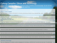 Tablet Screenshot of cyborgcampfire.blogspot.com