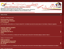 Tablet Screenshot of aldeauniversitariamanuelasaenz.blogspot.com