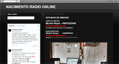 Desktop Screenshot of nacimientoradio.blogspot.com