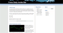 Desktop Screenshot of forexinsidebar.blogspot.com