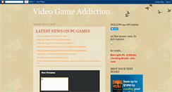 Desktop Screenshot of 4dvideogameaddiction.blogspot.com