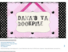 Tablet Screenshot of danasyabookpile.blogspot.com