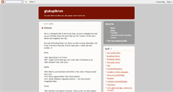 Desktop Screenshot of glukupikron.blogspot.com