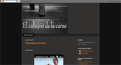 Desktop Screenshot of callejondelacarne.blogspot.com