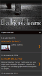 Mobile Screenshot of callejondelacarne.blogspot.com