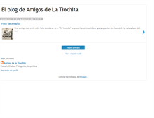 Tablet Screenshot of amigosdelatrochita.blogspot.com