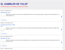 Tablet Screenshot of elgamblerdeyulof.blogspot.com